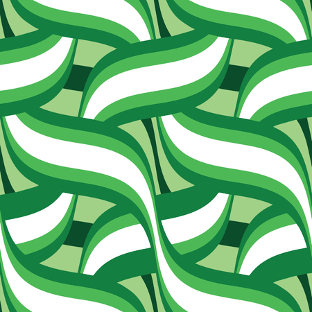 green abstract floral seamless pattern vector backgroundのイラスト素材