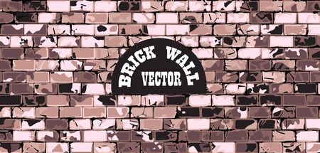 old wall brick vintage background texture vector illustrationのイラスト素材