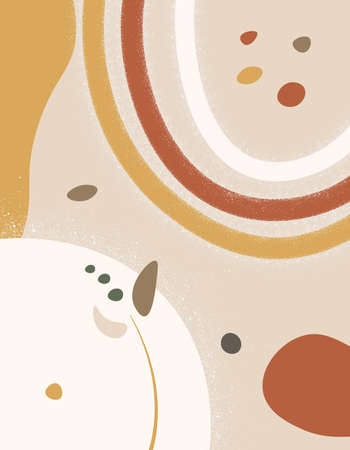 pastel color boho style background templateの写真素材