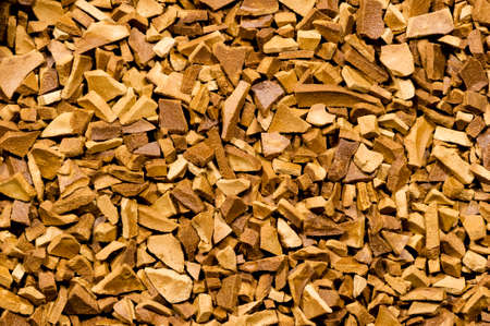 Instant coffee texture