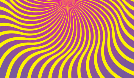 Vector simple background. Spiral stripes in pop art style. 12/16/2022, Lombok, Indonesia