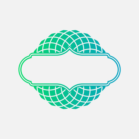 mandala logo element template, suitable for spa, yoga, meditation and spirituality logos with vector eps format.のイラスト素材