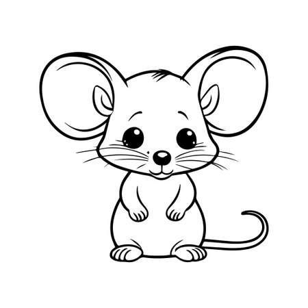 coloring book for children, types of animals in EPS vector format.のイラスト素材