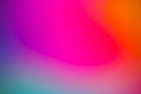 Vibrant Abstract Blur Background with Gradient Colorsの写真素材