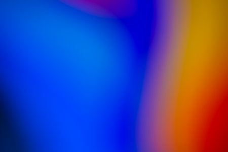 Vibrant Abstract Blur Background with Gradient Colorsの写真素材