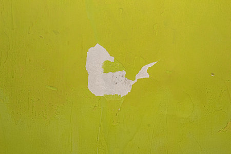 close up of peeling wall textureの写真素材