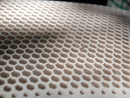plastic background with hexagon pattern, abstract pattern background