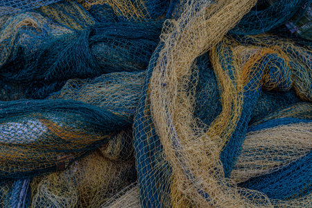 Fishing net texture, abstract texture background