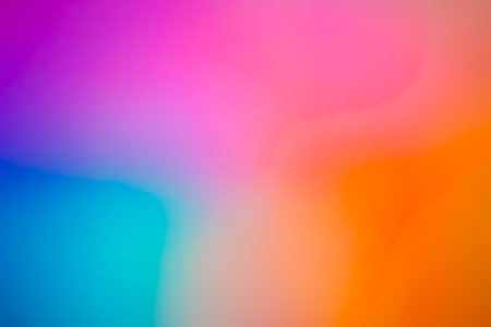 A soft and bright colorful gradient backgroundの写真素材