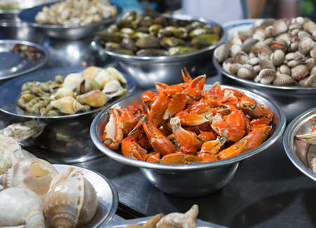 Snail Street food in Saigon, Ho Chi Minh, Vietnamの写真素材