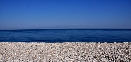 SEA AND PEBBLESの写真素材