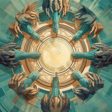 Astronomical circle in the form of the sun. Conceptual illustration.の素材