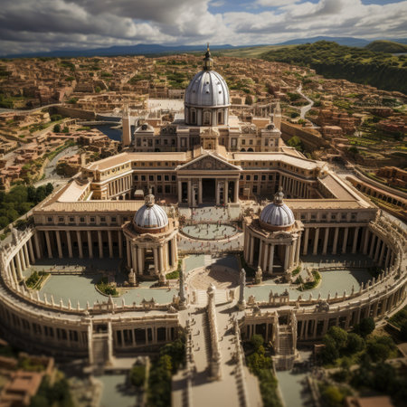 Aerial view of the Cityの素材