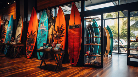 Surfboard shopの素材