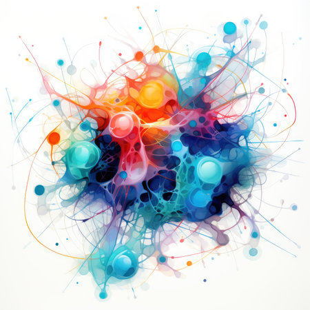 Abstract colorful background.の素材