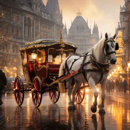 Horse-drawn carriageの素材