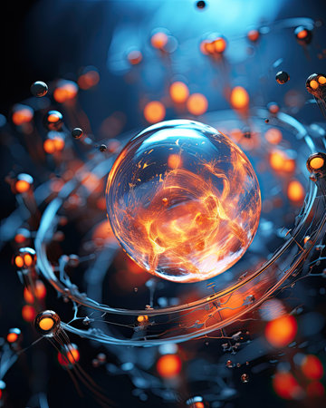 abstract fractal designの素材