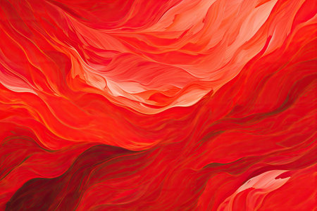 Abstract background of red and yellow colors.の素材