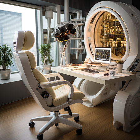 Interior of a modern dental office.の素材