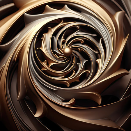 abstract fractal for creative design, art and entertainmentの素材