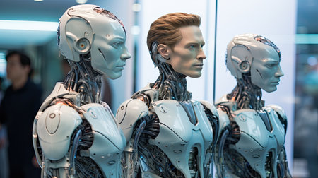 People visit Science and Technology Expoの素材