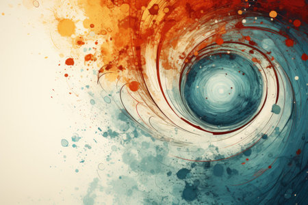 Abstract watercolor backgroundの素材