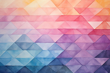 Colorful abstract background with triangles.の素材