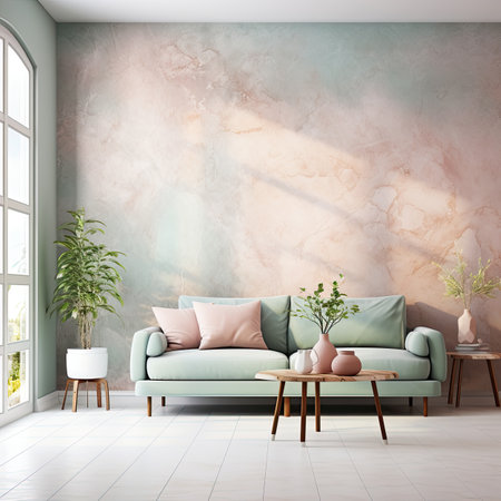 interior with sofaの素材