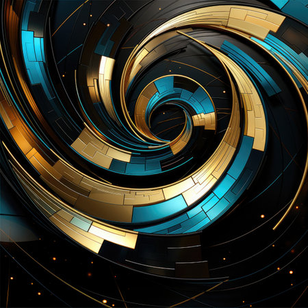 Abstract technology background.の素材