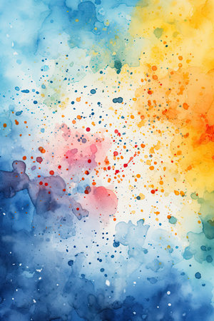 Abstract watercolor background.の素材