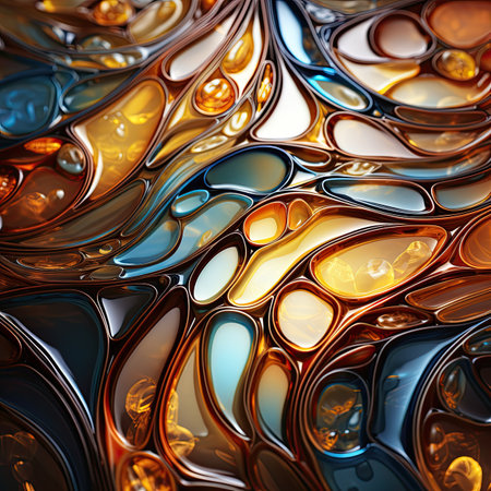 Abstract coloring background of the gradient with visual wave,twirl and lighting effectsの素材