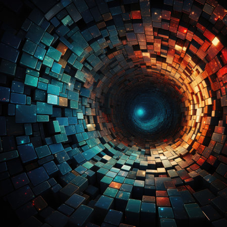 abstract fractal backgroundの素材