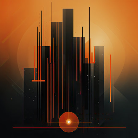 abstract futuristic backgroundの素材