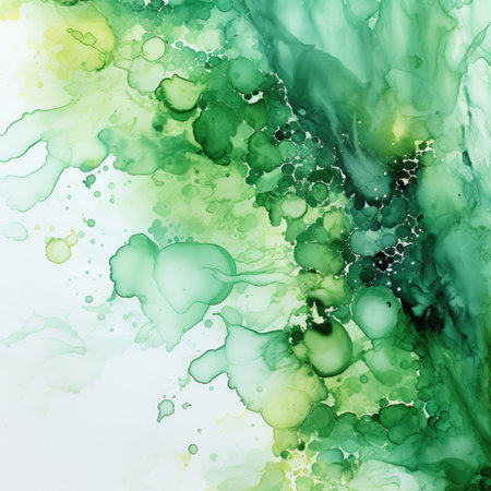 Watercolor Alcohol ink abstract background.の素材