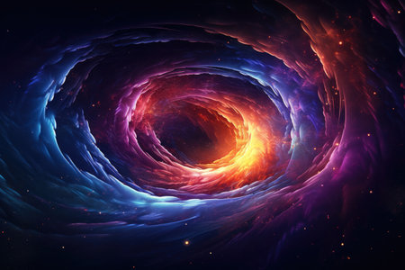 Abstract fractal. Fractal art backgroundの素材