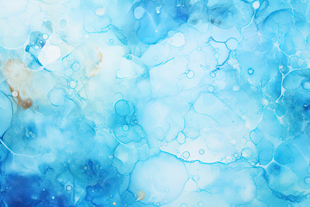 Abstract blue watercolor background.の素材