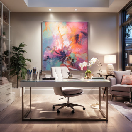 Interior of a modern officeの素材