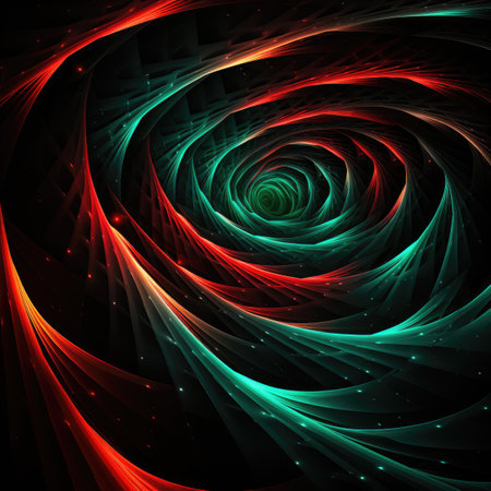 Abstract fractal. Fractal art backgroundの素材