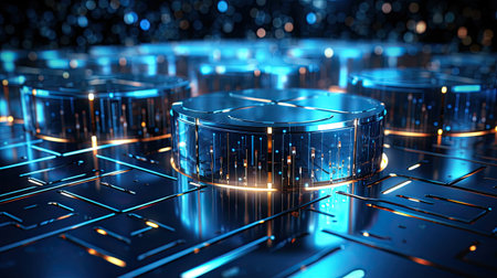 Circuit board background.の素材