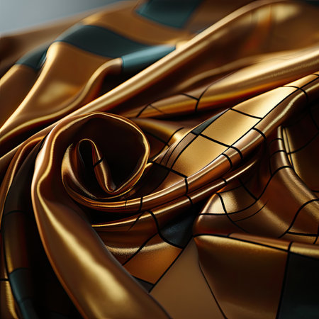 abstract metallic background with some smooth lines in itの素材