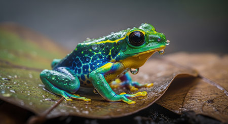 Red-spotted tree frogの素材