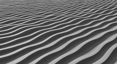 Abstract background with wavy lines.の素材