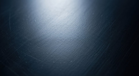 Dark textured surface subtle light gradient fine grain and soft reflective sheenの素材