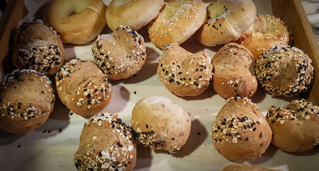 Fresh Baked soft bread rolls and hard bread rolls. Warm Fresh Buttery Rolls. good for your...
