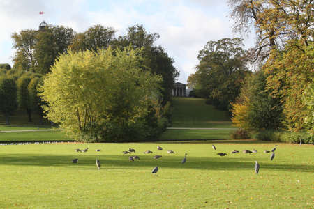 Frederiksberg parkの写真素材