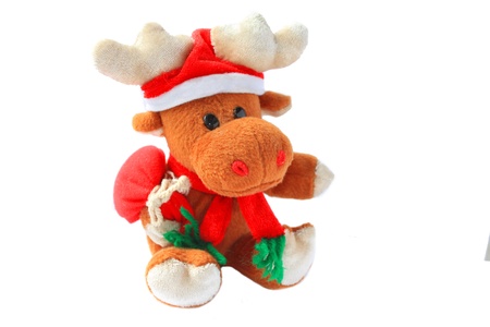 Christmas Santa Claus' reindeerの写真素材