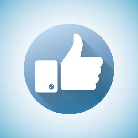 Sign Design Object Icon with image of human hand and positive gesture isolated vector illustrationのイラスト素材