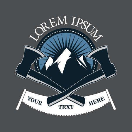 Lorem Ipsum Design Template Poster with words your text here vector illustrationのイラスト素材