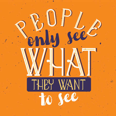 Motivational poster. Inspirational quote design.のイラスト素材