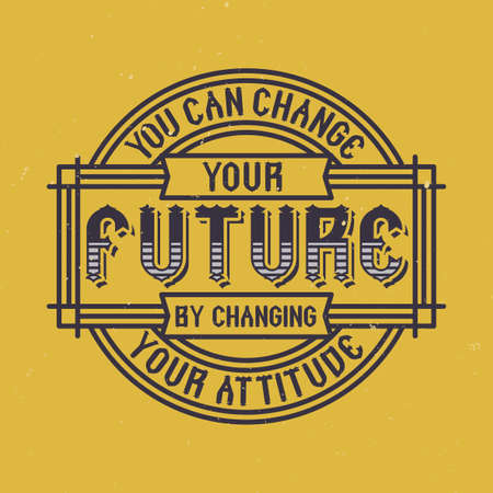 Motivational poster. Inspirational quote design.のイラスト素材